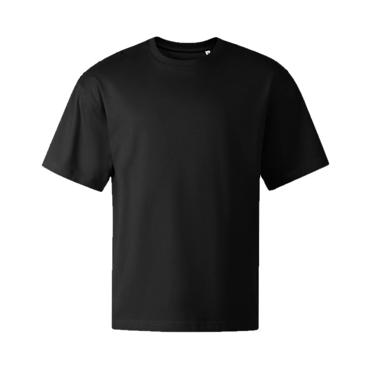 Футболка 18 Oversize, чорний колір, з DTF-друком